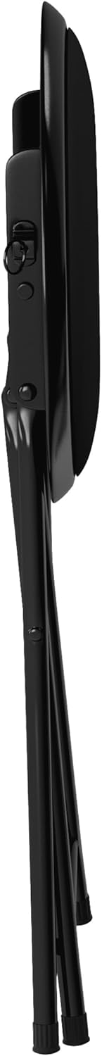Folding Stool - Portable Backless 18-Inch Stool with 225lb Capacity, Single | Collapsible Counter Bar Stools, Compact Folding Chair, for Kitchen or Rec Room, Camping, Indoor and Outdoor by Lavish Home