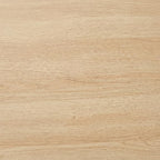 47.2" Modern Dining Table for 2-4 People, Rectangular Kitchen Table with Wood Grain Tabletop and Metal Legs, Mid Century Scandinavian Dining Room Table for Apartment, Kitchen, Natural Oak