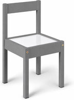 3-Piece Dry Erase Activity Table and Chair Set for Learning, Drawing & Creative Play