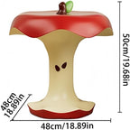 Cute Apple-Shaped Accent Table, Resin Fruit-Shape Side Tables, Small End Table Living Room, Sofa, or Reading Corner