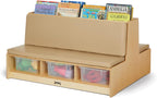 Jonti-Craft 37430JC Read-a-Round Couch, Wheat