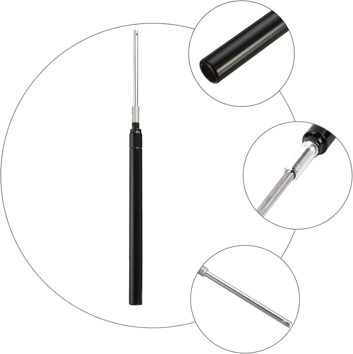 Replacement Cylinder for Automatic Vent Opener Temperature Controlled Window Greenhouse Accessories, Automatic Greenhouse Cylinder for Window Openers (Hydraulic Cylinder)