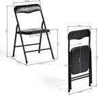 Kids 5-Piece Folding Activity Table and Chair Set Black | (Shipment from Walmart) Kids 5-Piece Folding Activity Table and Chair Set for Home Daycare Playroom, White