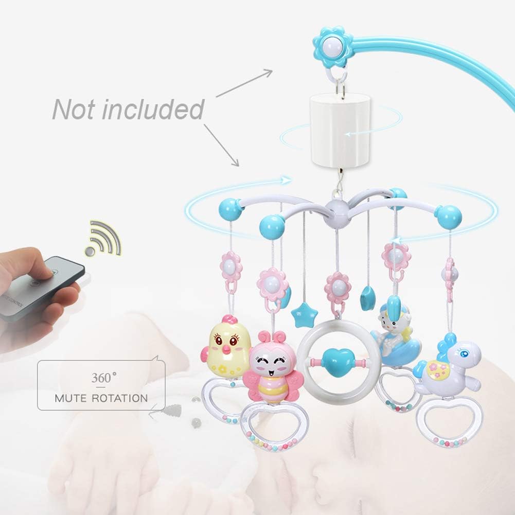 FONMY Hanging Display Motor 10 RPM Low Speed with Remote for Wind Spinner Ornament Hanging Decor Baby Crib Mobile Battery Operated Motor
