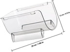 SHINEOFI 8Pcs Stackable Acrylic Wine Bottle Holder Wine Storage Rack Single Liquor Bottle Shelf Stable Design for Home Bar Countertop Display