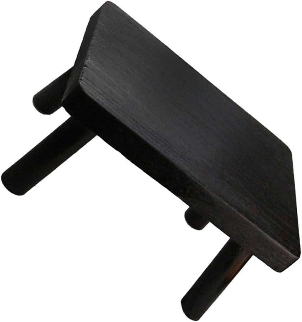 ibasenice Japanese Style Rectangular Wooden Low Table and Small Wood Stool Reliable Support and Compact Design for Floor and Bedroom Use