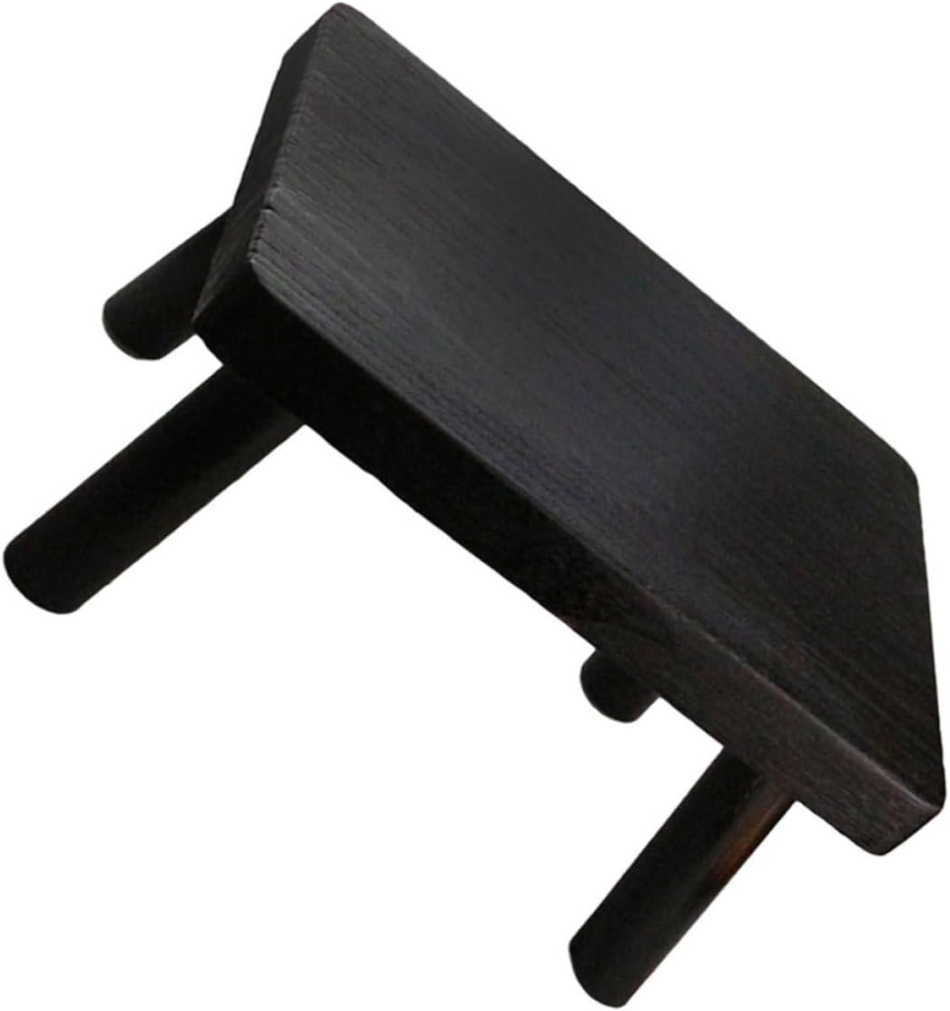 ibasenice Japanese Style Rectangular Wooden Low Table and Small Wood Stool Reliable Support and Compact Design for Floor and Bedroom Use