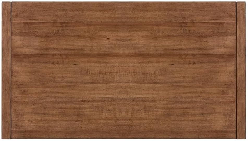 Pemberly Row 3-Piece Living Room Table Set, Harvest Brown Wood Finish, Poplar and Maple Veneers, Includes Cocktail Table with Casters and 2 End Tables, Shaker Style, Storage Shelves for Living Room