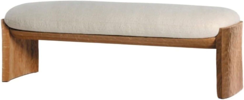 Modern Hotel Bedroom Bedside Stool Cloakroom Shoe Living Room Wooden Leisure Bench Entryway(120 * 45 * 45cm)