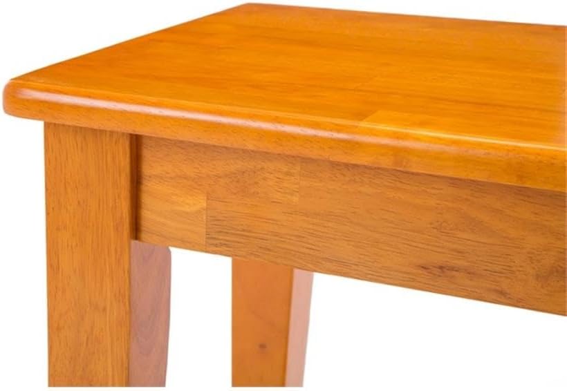 Boraam Shaker Bench, Oak 15 x 44 x 18