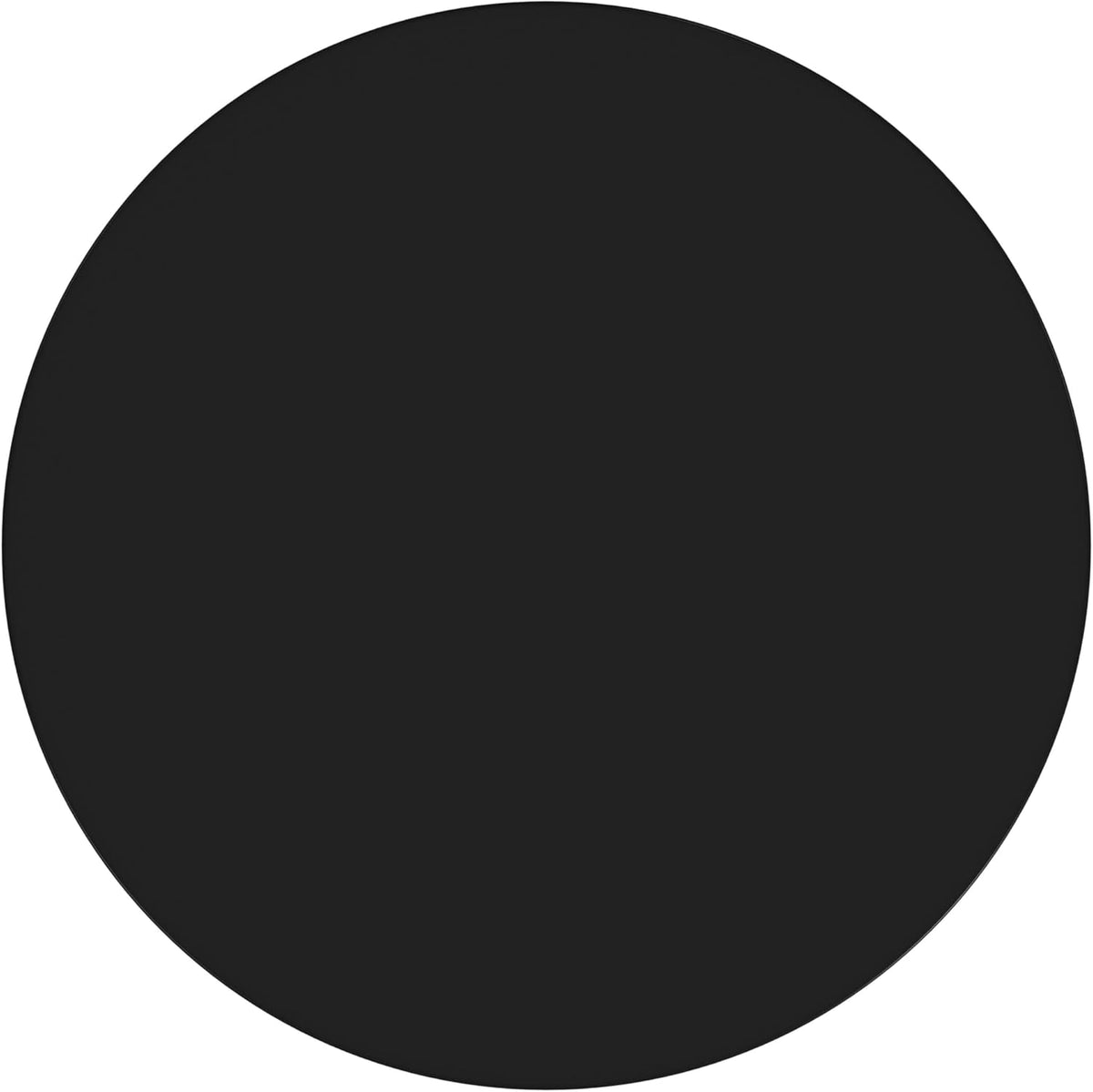Spatial Order Black Mango Wood End/Side Round Table
