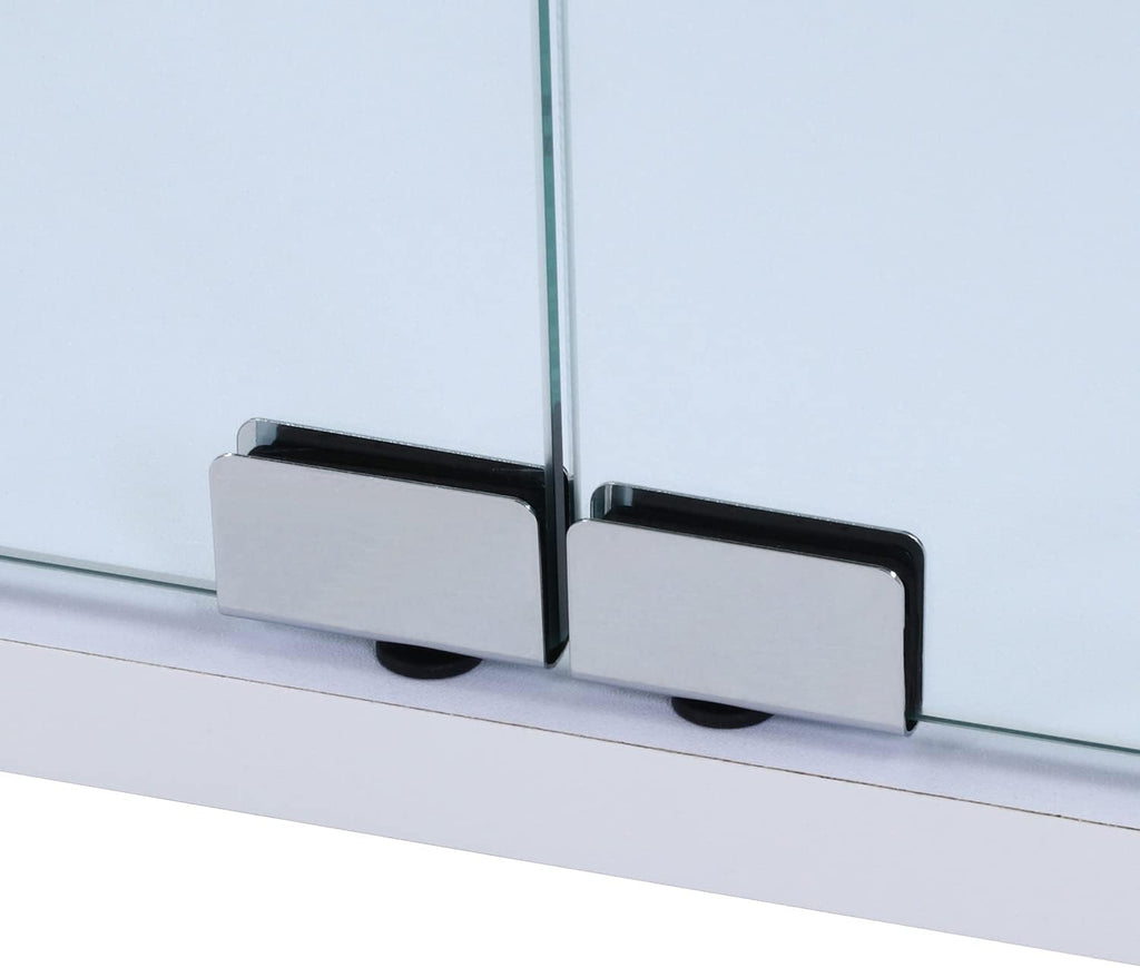 不二貿易(Fujiboeki) Fuji Boeki 72802 Collection Case, Figure Case, 3 Tiers, Width 23.8 x Depth 14.4 x Height 33.5 inches (60.5 x 36.5 x 85 cm), White, Wide Type, Rear Mirror