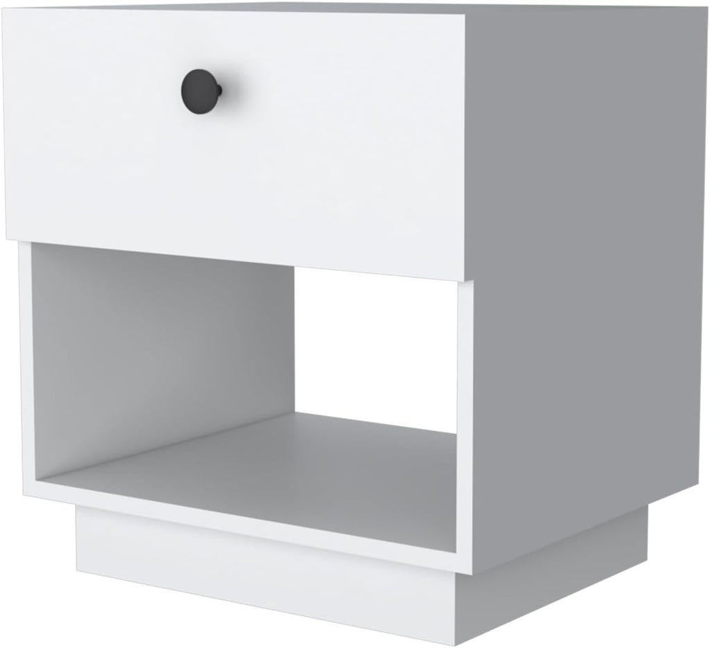 1-Drawer Nightstand,Single Door Cabinet,for Small Spaces