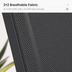 PURPLE LEAF Lounge Chair Outdoor Set of 2 w/Armrest for Poolside Dark Grey | Easy Assembly, The multi-position backrest lowers completely flat so you can relax, read, or enjoy full-body sunbathing