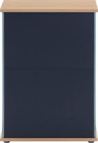 不二貿易(Fujiboeki) Fuji Boeki 72801 Collection Case, Figure Case, 3 Tiers, Width 23.8 x Depth 14.4 x Height 33.5 inches (60.5 x 36.5 x 85 cm), Natural, Wide, Rear Mirror, Assembly Required