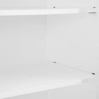 Crosley Furniture Shoreline Coastal Pantry Storage Cabinet with Shelves, Kitchen, Dining, or Laundry Room, White
