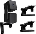 2 Pack Adjustable Wall Mount Compatible with Wyze Cam Pan V3/V4, Black | 180 Degree Swivel Adjustable Mount Camera Wall/Ceiling Indoor/Outdoor Mounting Bracket for Blink Mini Pan-Tilt Camera