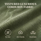 King Corduroy Upholstered Platform Bed with Headboard Wingback, Turtle
