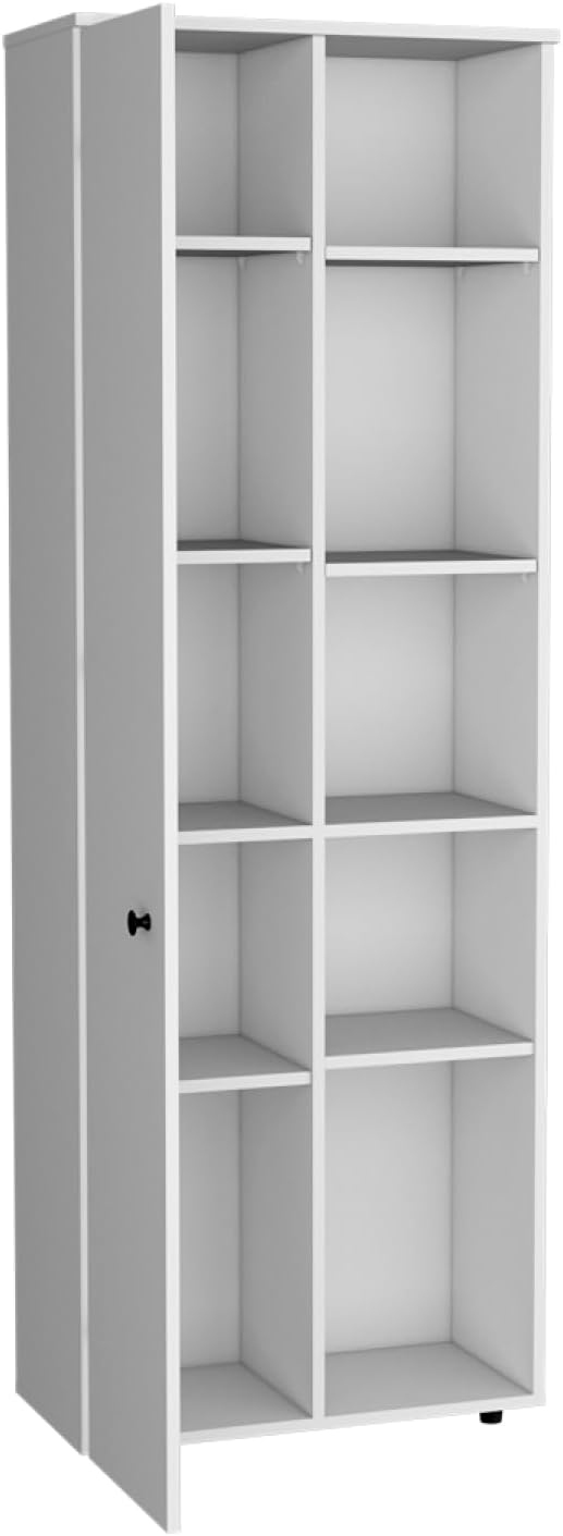 Multistorage Kitchen Pantry Lane: Modern White Kitchen Storage, Adjustable Shelves