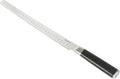 Babish High-Carbon 1.4116 German Steel 12 Inch Full Tang Forged Super Slicer Carving Kitchen Knife, Brisket, Meat and BBQ Knife W/Granton Edge