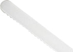 Mercer Culinary Millennia Color Handle Cutlery 8" Offset Bread Knife (Wavy Edge) Brown