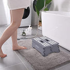 Fanwer 5 inch Portable Folding Step Stool - Safe & Stable, Foldable Stepping Stool for Car, Bathroom, Bedroom, Step Stools for Elderly & Adults (Gray)
