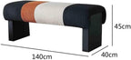 Modern Bed end Bench Bedroom Living Room Dressing Shoe Changing Entryway(Medium)