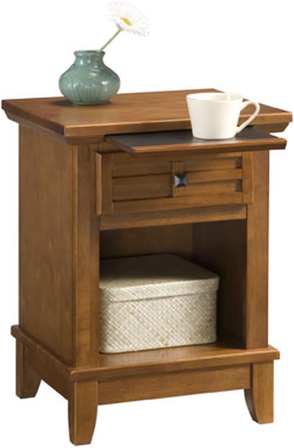 Homestyles Arts and Crafts Cottage Oak Nightstand with Drawer