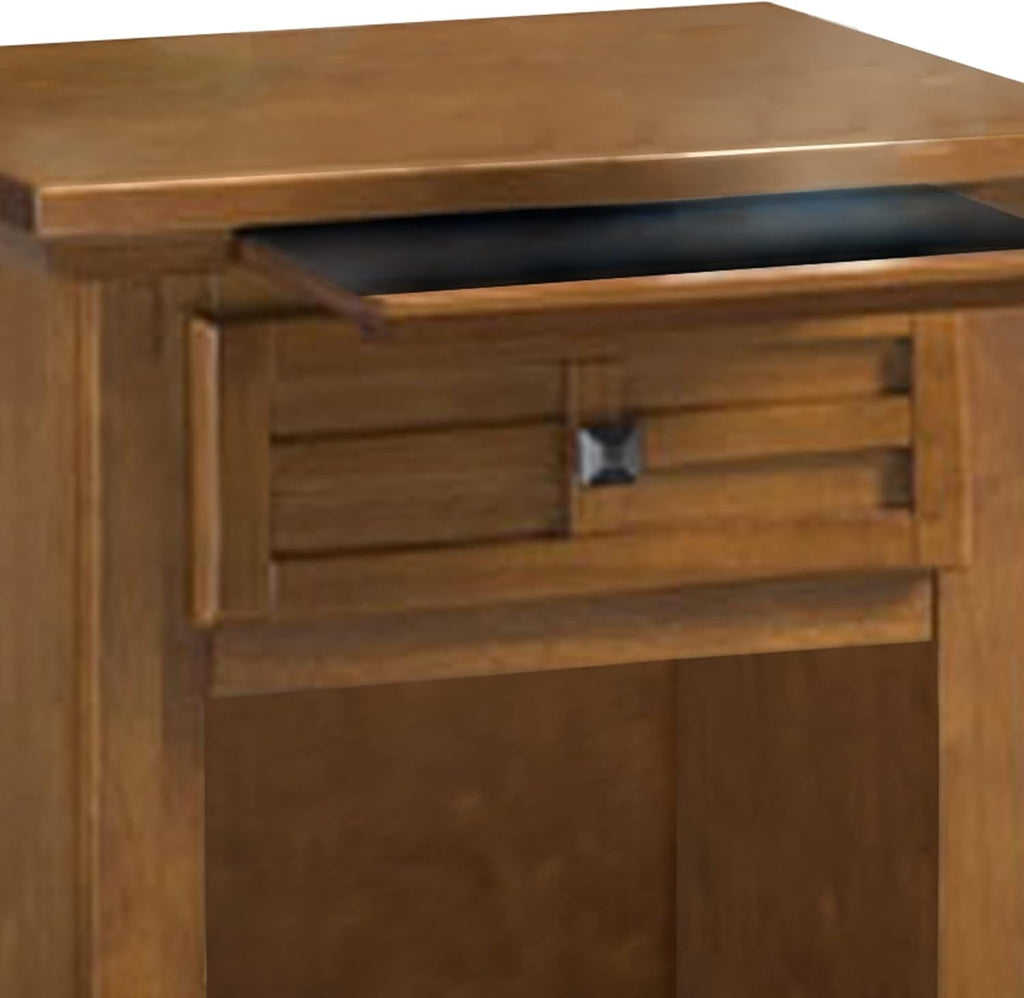 Homestyles Arts and Crafts Cottage Oak Nightstand with Drawer
