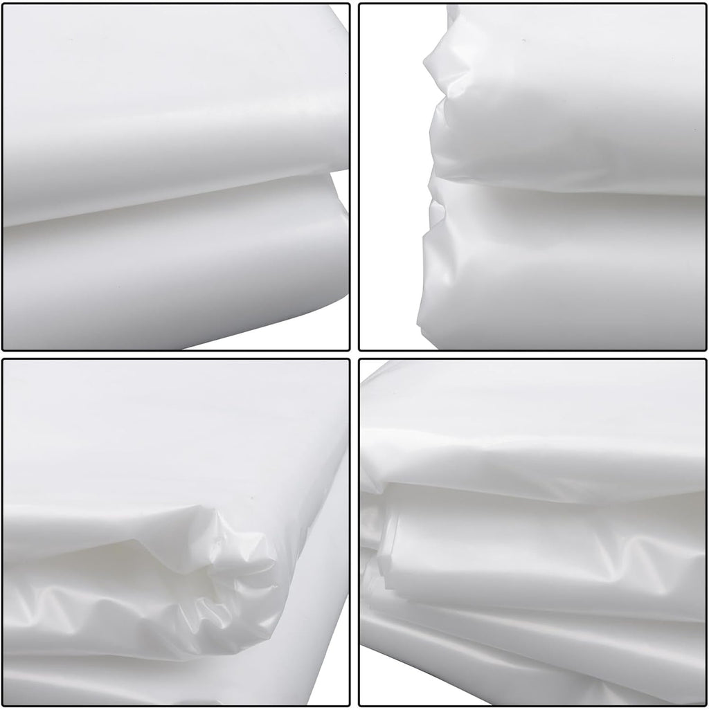 25 x 50FT Greenhouse Plastic Sheeting, 6 Mil Heavy Duty Clear Polyethylene Film, Covering for Gardening, Farming