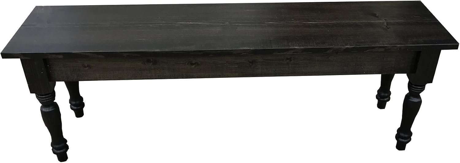 Franklin Farm Bench- Black (72)