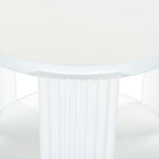 SAFAVIEH Couture Collection Liabella White Round Accent Table
