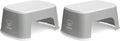 BabyBjörn Step Stool, Gray/White (Pack of 2)