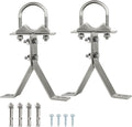 XRDS-RF Antenna Wall Mount 6 Inch Heavy-Duty Stand Off Wall Mast Mount Windproof Mounting Bracket for TV Mast (2-Leg + 2-Leg)