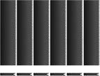 6PCS Galvanized Steel Landscape Edging Kit, 40" L x 12.5" H (20ft Total) Steel Landscape Lawn Edging for Lawn Yard, Coated Bendable Metal Strips, No-Dig Hammer-in Edging Border w/7Clips