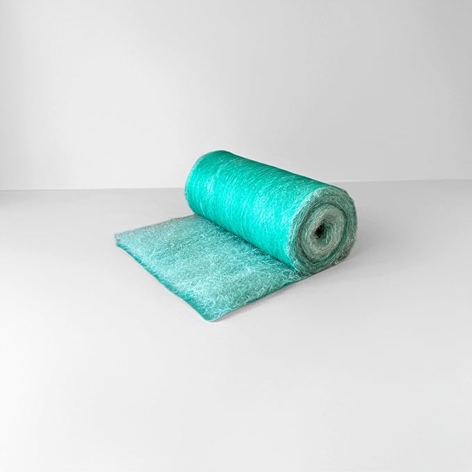 Fiberglass Paint Booth Filter Roll for Spray Booth 15-Gram Green 200ft (20.5" x 200ft)