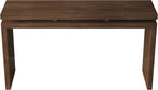 60" Antique Natural Farmhouse Console Table with Double Board Suspension Design, Versatile Buffet Sideboard, Retro Wooden Sofa Side Table for Entryway, Hallway and Living Room (Antique Brown-02)