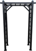 Black Modern Aluminum Garden Arbor Arch