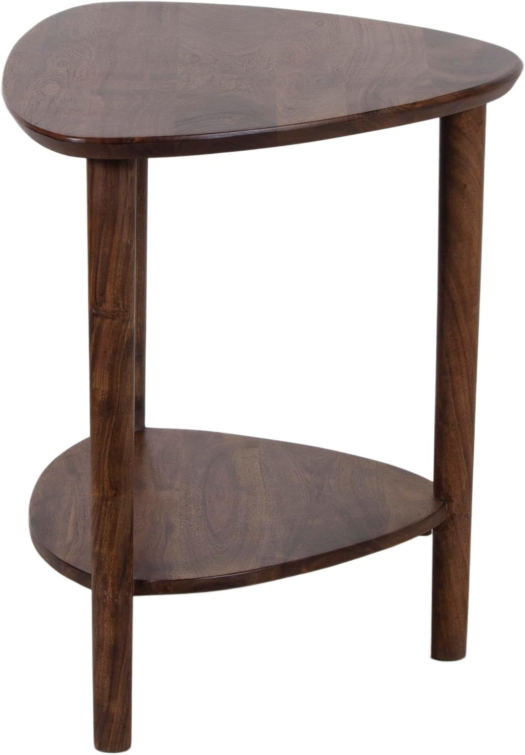 Porter Designs Noma Solid Acacia Wood End Table - Brown