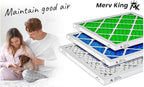 MervKing 16x20x1 Air Filter Actual Size: 15.7" x 19.7" x 0.75" MERV 13 MPR 1500-1900 | MADE IN USA | 2-Pack | Pleated HVAC AC Furnace Replacement