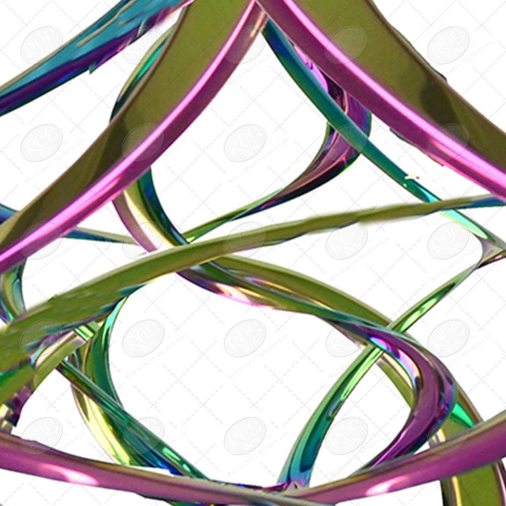 Red Carpet Studios The Original Helix Cosmix Spinner Hanging Triple, 18-Inch, Iridescent