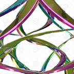 Red Carpet Studios The Original Helix Cosmix Spinner Hanging Triple, 18-Inch, Iridescent