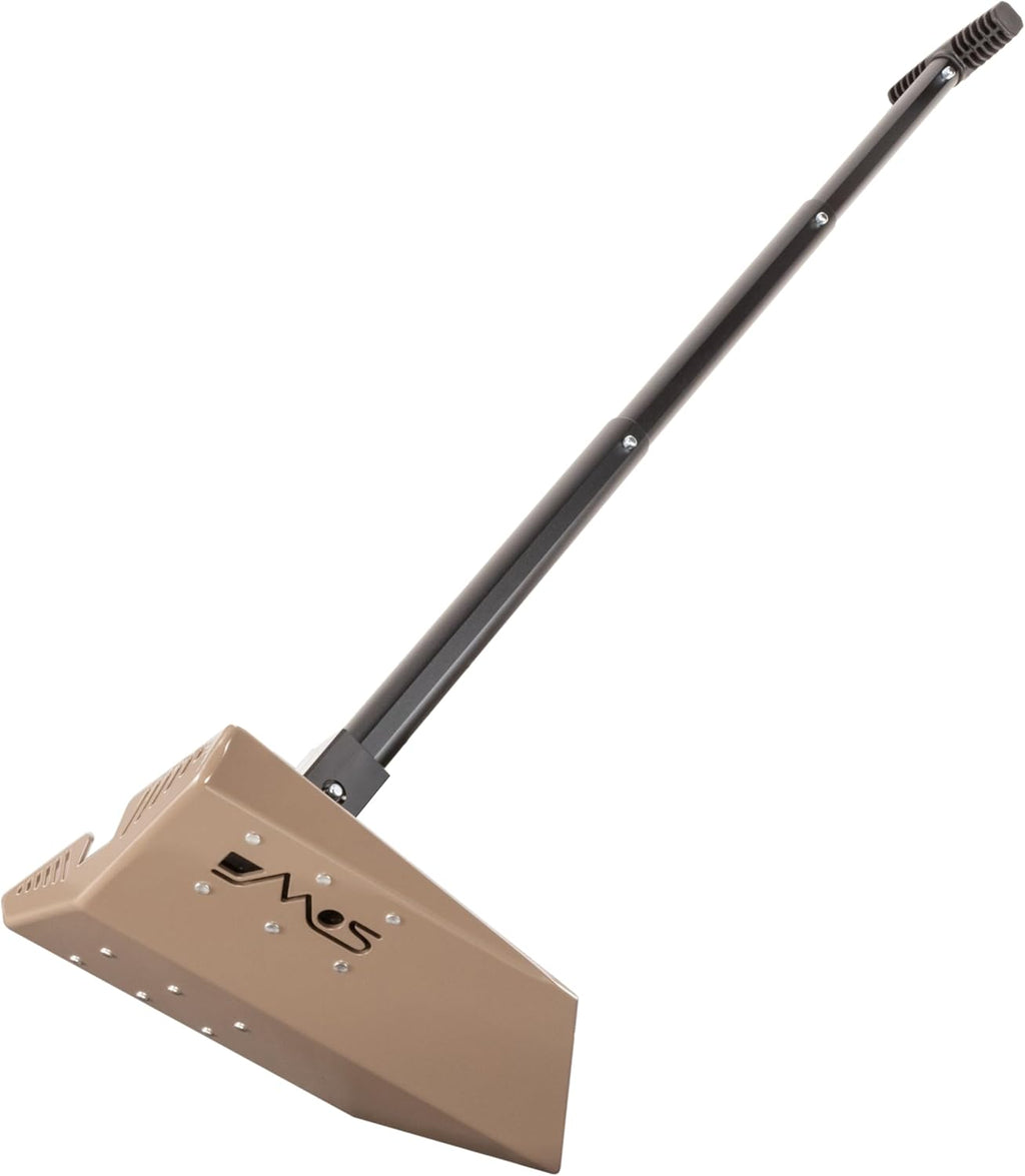 DMOS Delta Shovel - Collapsible Heavy-Duty Steel Folding Shovel for Camping, Overlanding, Survival, Military, Hunting, & Off-Road Use - Flat Dark Earth - Pro