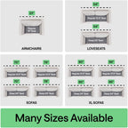 GORILLA GRIP Couch Cushion Support Board for Sagging Sofas, 24x70 Gray | Heavy Duty Slip Resistant Thick Boards Add Strong Seat Supports for Couch, Replacement Stuffing Firmer Couches Accessories