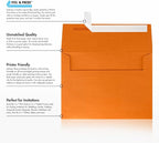 LUXPaper A7 Invitation Envelopes | Peel & Press | 5 1/4" x 7 1/4" | Flame Metallic | 80lb. Text | 50 Qty