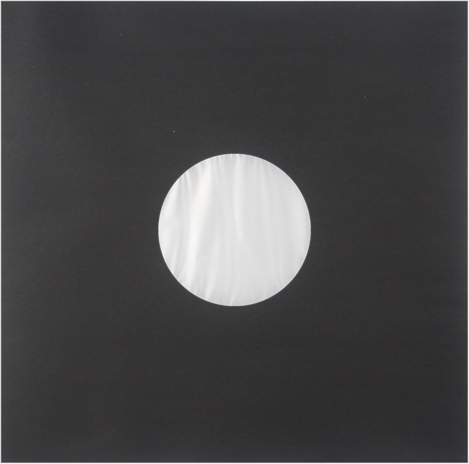 12" Premium Black Polylined Record Inner Sleeves - Archival Quality, Heavyweight Paper & Plastic #12IABK (250)