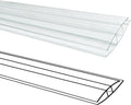 10 PCS Polycarbonate Greenhouse H-Clip Connectors 4ft Length, Fits 0.24’’ & 0.32’’ Twin-Wall Polycarbonate Panels Duty Dust, Rain & Moisture Protection Durable (H-Clip 4' × 2.16’’ × 0.32’’)