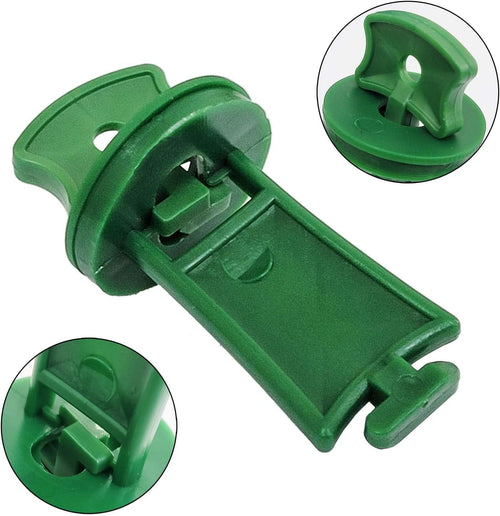 100 Sets Greenhouse Support Clip Fixing Twist Clips Plastic Shading Clips/Washers/Extenders Clips, for Bubble Wrap Sunshade Net Insulation