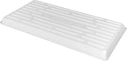 SUNPACK 10" x 20" Heavy Duty Shallow Plastic Seed Starting Tray, White, 1" - No Drainage Holes, Perfect for Greenhouses or Indoor Gardening