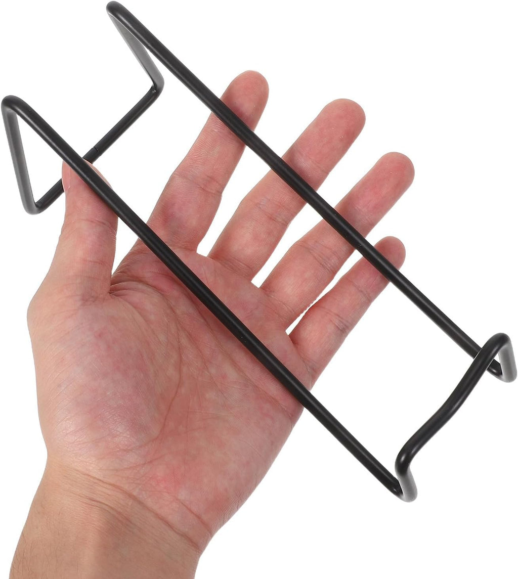 PRETYZOOM Wine Bottle Holder for Table Single Wine Shelf Iron Bottle Shelf with Geometric Design Countertop Rack for Kitchen Bar Display and Organization 7.08 X 3.34 X 1.96 in